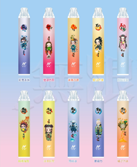 【 Q倉 】INF無限一次性7500口 拋棄式 動漫貼紙 買10送1