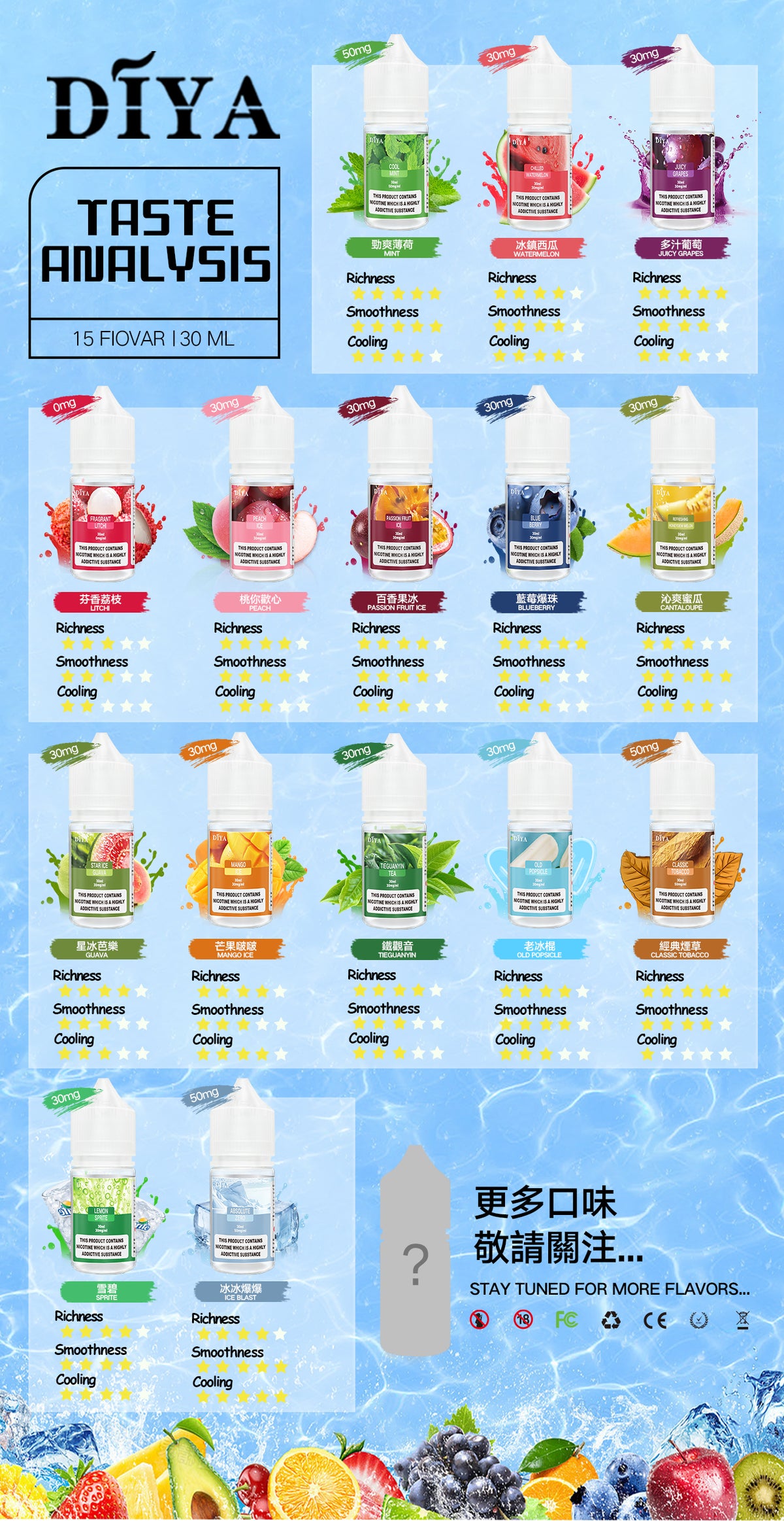 【 L倉 】DIYA煙油 30ML