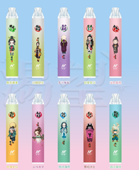 【 Q倉 】INF無限一次性7500口 拋棄式 動漫貼紙 買10送1